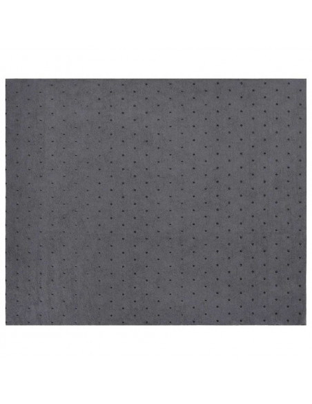 Tamponi Assorbenti per Olio 100 pz Grigi 40x50 cm