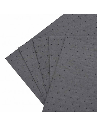 Tamponi Assorbenti per Olio 25 pz Grigi 40x50 cm