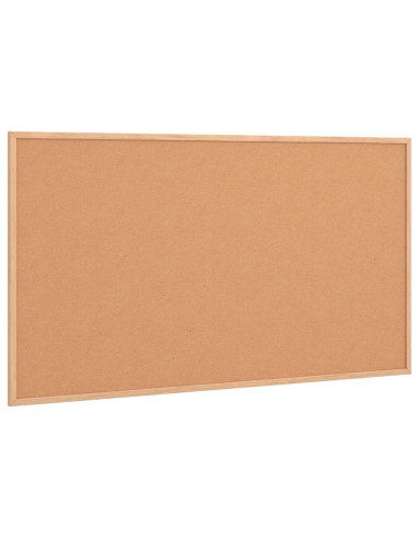 Tavola in Sughero con Cornice Legno Massello di Pino 100x55 cm