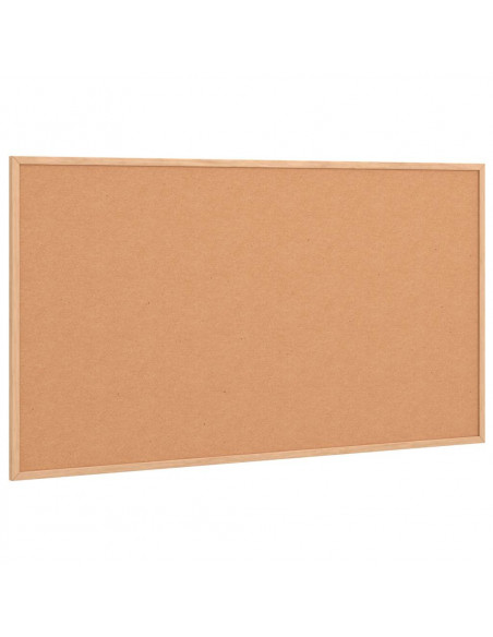 Tavola in Sughero con Cornice Legno Massello di Pino 100x55 cm