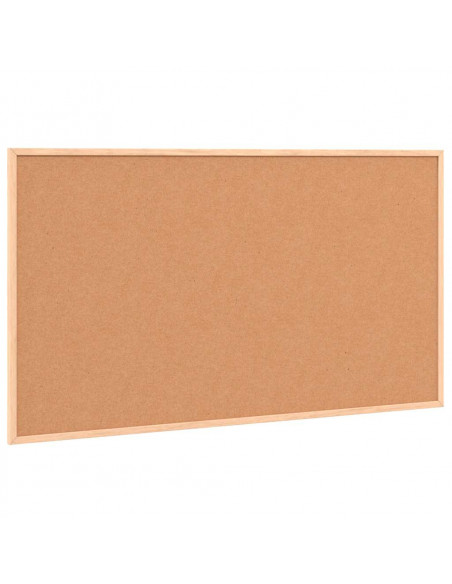 Tavola in Sughero con Cornice Legno Massello di Pino 100x55 cm