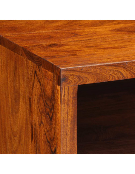 Tavolino da Salotto 90x50x40 cm in Legno Massello di Acacia