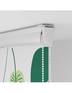 Tenda a Rullo Doccia Cassonetto 100x240 cm Larghezza Tessuto