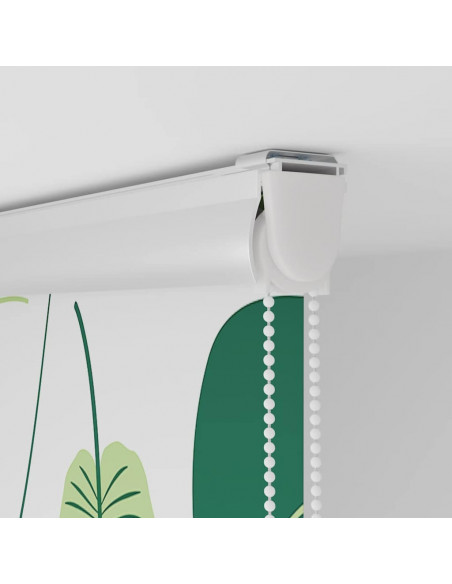 Tenda a Rullo Doccia Cassonetto 100x240 cm Larghezza Tessuto