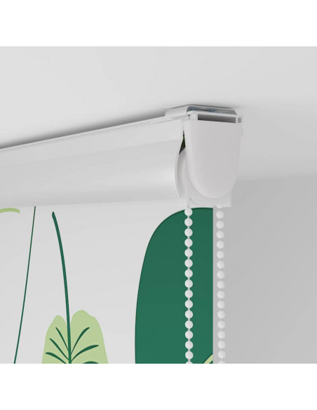 Tenda a Rullo Doccia Cassonetto 110x240 cm Larghezza Tessuto