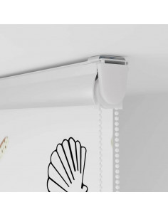 Tenda a Rullo Doccia Cassonetto 150x240 cm Larghezza Tessuto