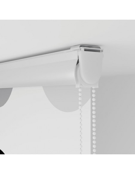Tenda a Rullo Doccia Cassonetto 90x240 cm Larghezza Tessuto