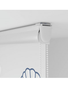 Tenda a Rullo Doccia Cassonetto 90x240 cm Larghezza Tessuto