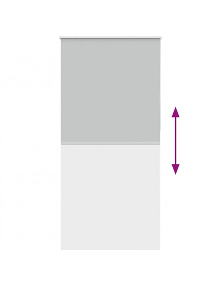 Tenda a Rullo Oscurante 100x210 cm Larghezza Tessuto 95,7 cm