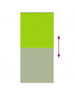 Tenda a Rullo Oscurante 100x230 cm Larghezza Tessuto 95,7 cm