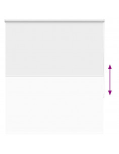 Tenda a Rullo Oscurante 120x130 cm Larghezza Tessuto 116,6 cm