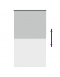 Tenda a Rullo Oscurante 120x230 cm Larghezza Tessuto 116,6 cm