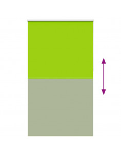 Tenda a Rullo Oscurante 130x210 cm Larghezza Tessuto 126,6 cm