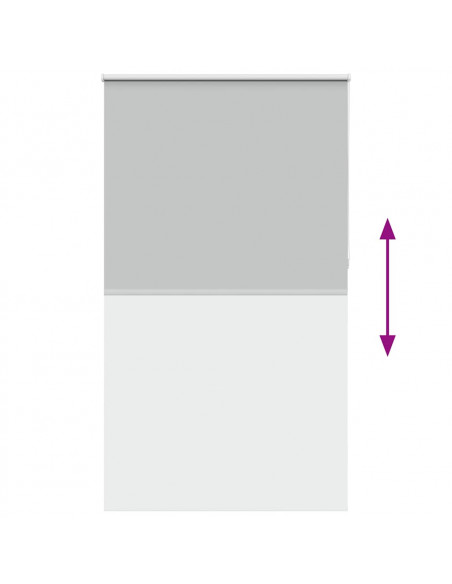 Tenda a Rullo Oscurante 130x230 cm Larghezza Tessuto 126,6 cm