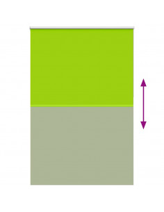 Tenda a Rullo Oscurante 165x210 cm Larghezza Tessuto 161,6 cm