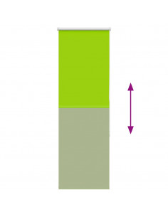 Tenda a Rullo Oscurante 50x130 cm Larghezza Tessuto 45,7 cm