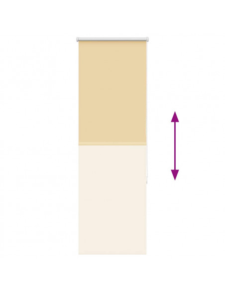 Tenda a Rullo Oscurante 55x150 cm Larghezza Tessuto 50,7 cm
