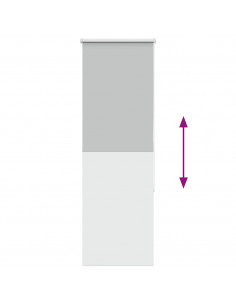 Tenda a Rullo Oscurante 55x150 cm Larghezza Tessuto 50,7 cm