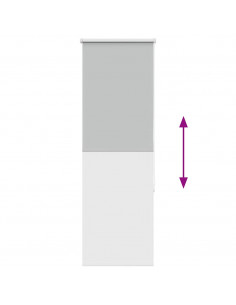 Tenda a Rullo Oscurante 60x130 cm Larghezza Tessuto 55,7 cm