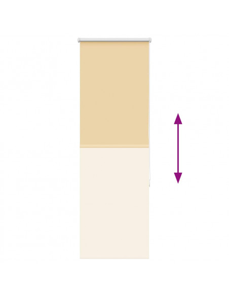 Tenda a Rullo Oscurante 60x150 cm Larghezza Tessuto 55,7 cm