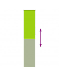 Tenda a Rullo Oscurante 60x210 cm Larghezza Tessuto 55,7 cm