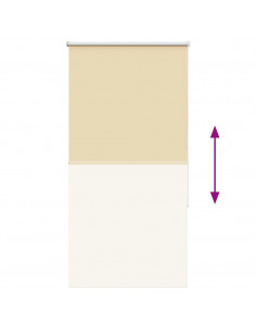 Tenda a Rullo Oscurante 65x130 cm Larghezza Tessuto 60,7 cm
