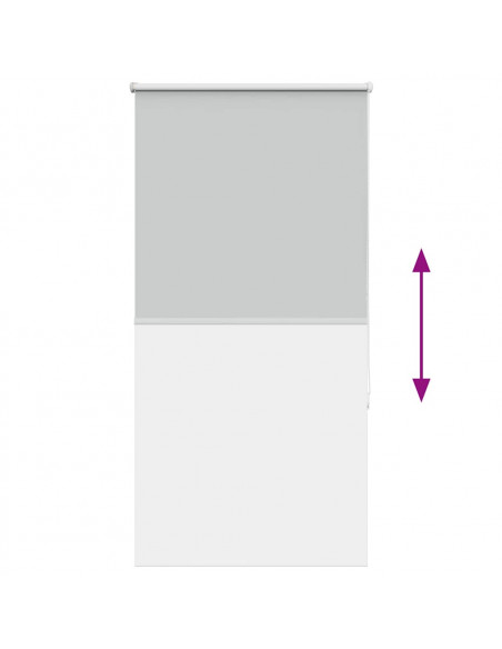 Tenda a Rullo Oscurante 65x150 cm Larghezza Tessuto 60,7 cm