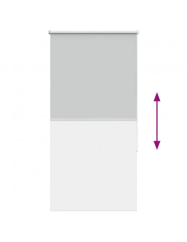 Tenda a Rullo Oscurante 65x175 cm Larghezza Tessuto 60,7 cm