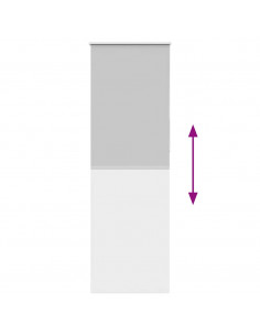 Tenda a Rullo Oscurante 65x230 cm Larghezza Tessuto 60,7 cm