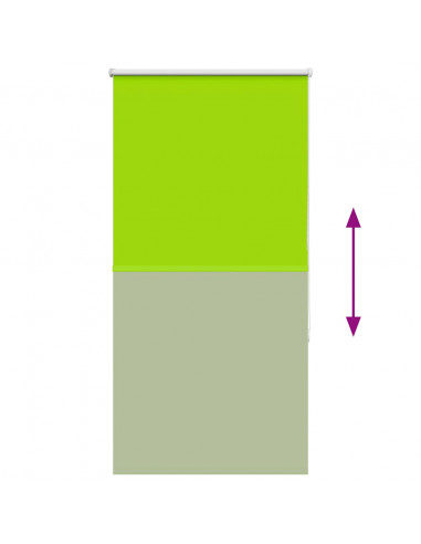 Tenda a Rullo Oscurante 70x150 cm Larghezza Tessuto 65,7 cm