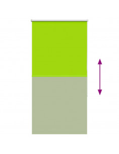 Tenda a Rullo Oscurante 70x175 cm Larghezza Tessuto 65,7 cm