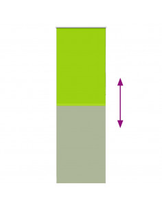 Tenda a Rullo Oscurante 70x230 cm Larghezza Tessuto 65,7 cm