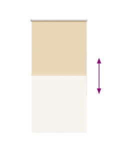 Tenda a Rullo Oscurante 75x150 cm Larghezza Tessuto 70,7 cm