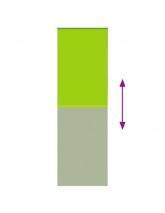 Tenda a Rullo Oscurante 75x210 cm Larghezza Tessuto 70,7 cm