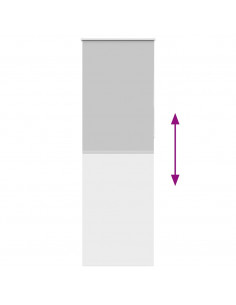 Tenda a Rullo Oscurante 75x210 cm Larghezza Tessuto 70,7 cm