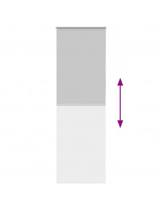 Tenda a Rullo Oscurante 75x230 cm Larghezza Tessuto 70,7 cm