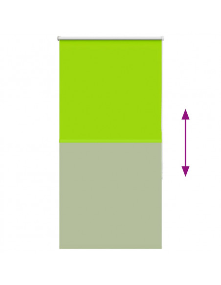 Tenda a Rullo Oscurante 80x150 cm Larghezza Tessuto 75,7 cm