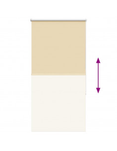 Tenda a Rullo Oscurante 85x130 cm Larghezza Tessuto 80,7 cm