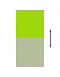 Tenda a Rullo Oscurante 85x150 cm Larghezza Tessuto 80,7 cm