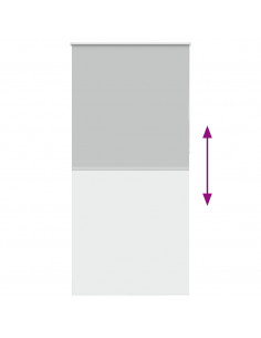 Tenda a Rullo Oscurante 90x210 cm Larghezza Tessuto 85,7 cm