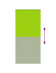 Tenda a Rullo Oscurante 95x210 cm Larghezza Tessuto 90,7 cm