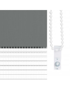 Tenda a Rullo Zebra Larghezza Tessuto 105,9 cm Poliestere