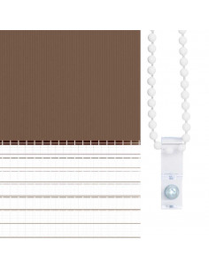 Tenda a Rullo Zebra Larghezza Tessuto 115,9 cm Poliestere