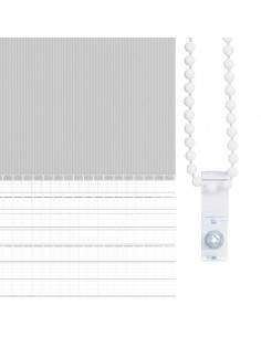 Tenda a Rullo Zebra Larghezza Tessuto 140,9 cm Poliestere