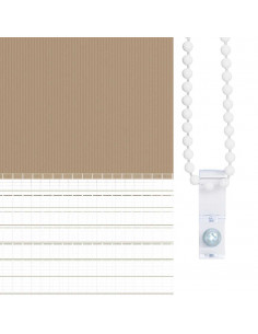 Tenda a Rullo Zebra Larghezza Tessuto 70,9 cm Poliestere