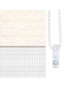 Tenda a Rullo Zebra Larghezza Tessuto 70,9 cm Poliestere