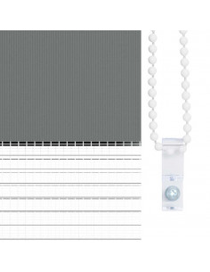 Tenda a Rullo Zebra Larghezza Tessuto 80,9 cm Poliestere