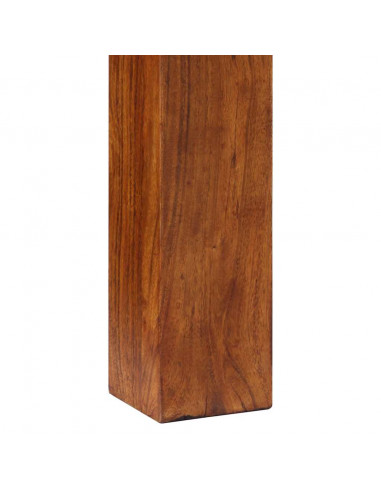 Tavolo Consolle 80x35x75 cm in Legno Massello di Acacia