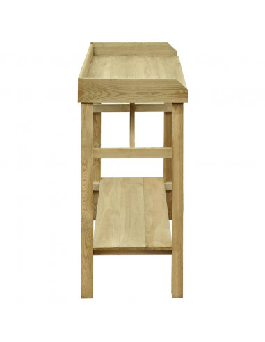 Tavolo da Lavoro da Giardino in Legno Impregnato 75x40x90cm