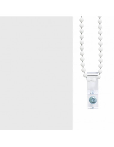 Tenda a Rullo Doccia 100x240 cm Larghezza Tessuto 96 cm